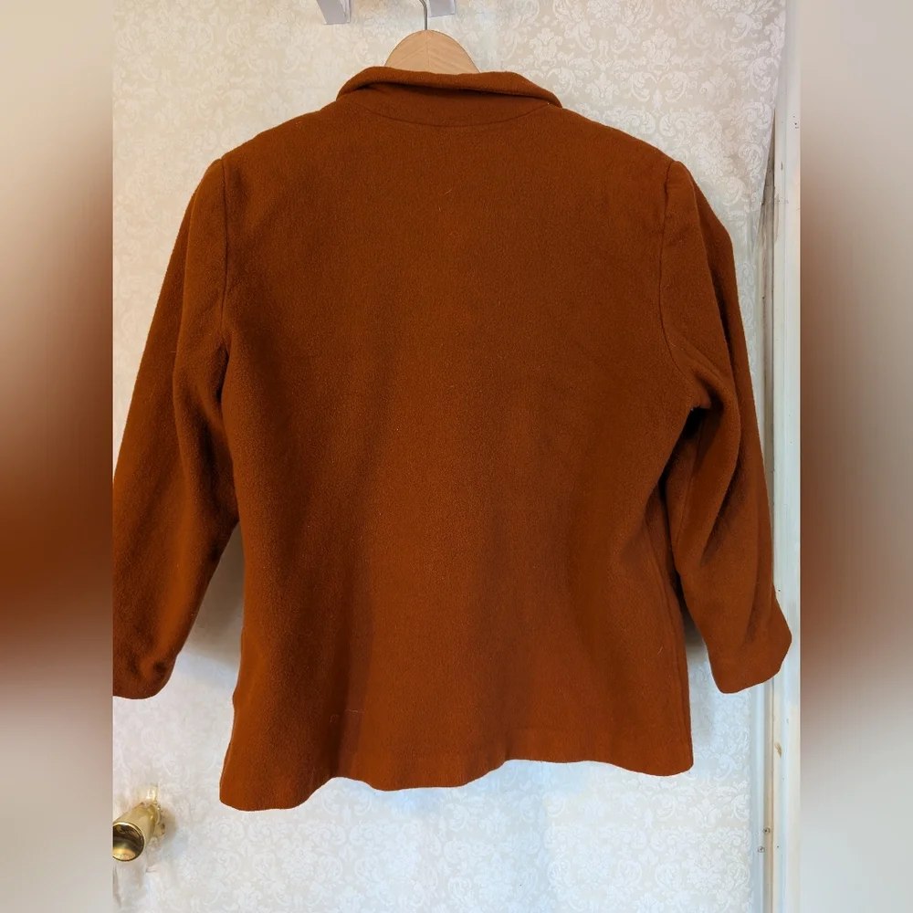 PENDLETON Wool Petite Rust Brown Jacket‎ - Picture 9 of 16